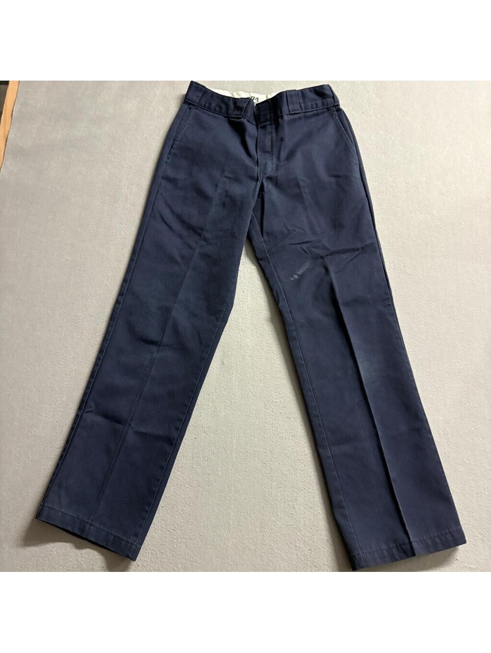 Dickies 874 Original Fit Mens Pants 31x31 Navy Blue Workwear Chino Twill